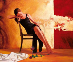 Art Print Stephan Christoph - Wishful thoughts 107x98cm
