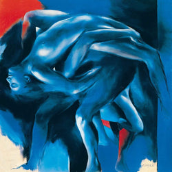 Art Print Daniel Gasser - Frauenkörper 97x97cm