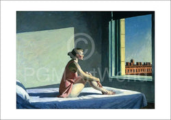Art Print Edward Hopper - Morgensonne, 1952 100x70cm