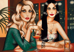 Art Print Ekaterina More - Big City Lights 100x70cm