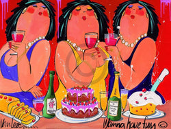 Art Print El van Leersum - Wanna have fun 80x60cm