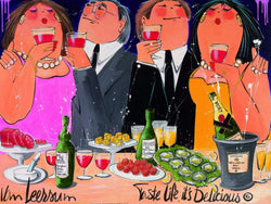 Art Print El van Leersum - It`s delicious 80x60cm