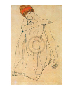 Art Print Egon Schiele - Die Tänzerin 40x50cm