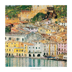Art Print Gustav Klimt - Malcesine 70x70cm