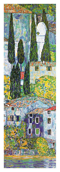 Art Print Gustav Klimt - Chiesa a cassone sul garda 35x100cm
