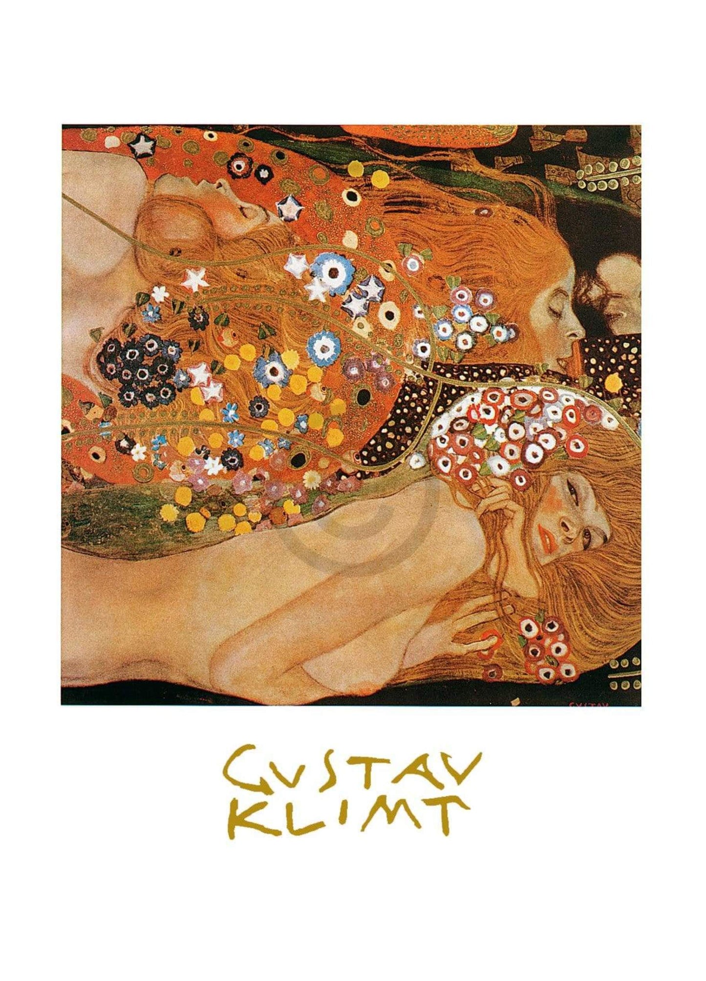 Art Print Gustav Klimt - Acqua Mossa - 50x70cm