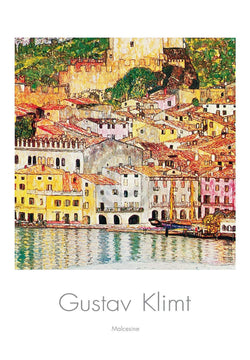 Art Print Gustav Klimt - Malcesine 70x100cm