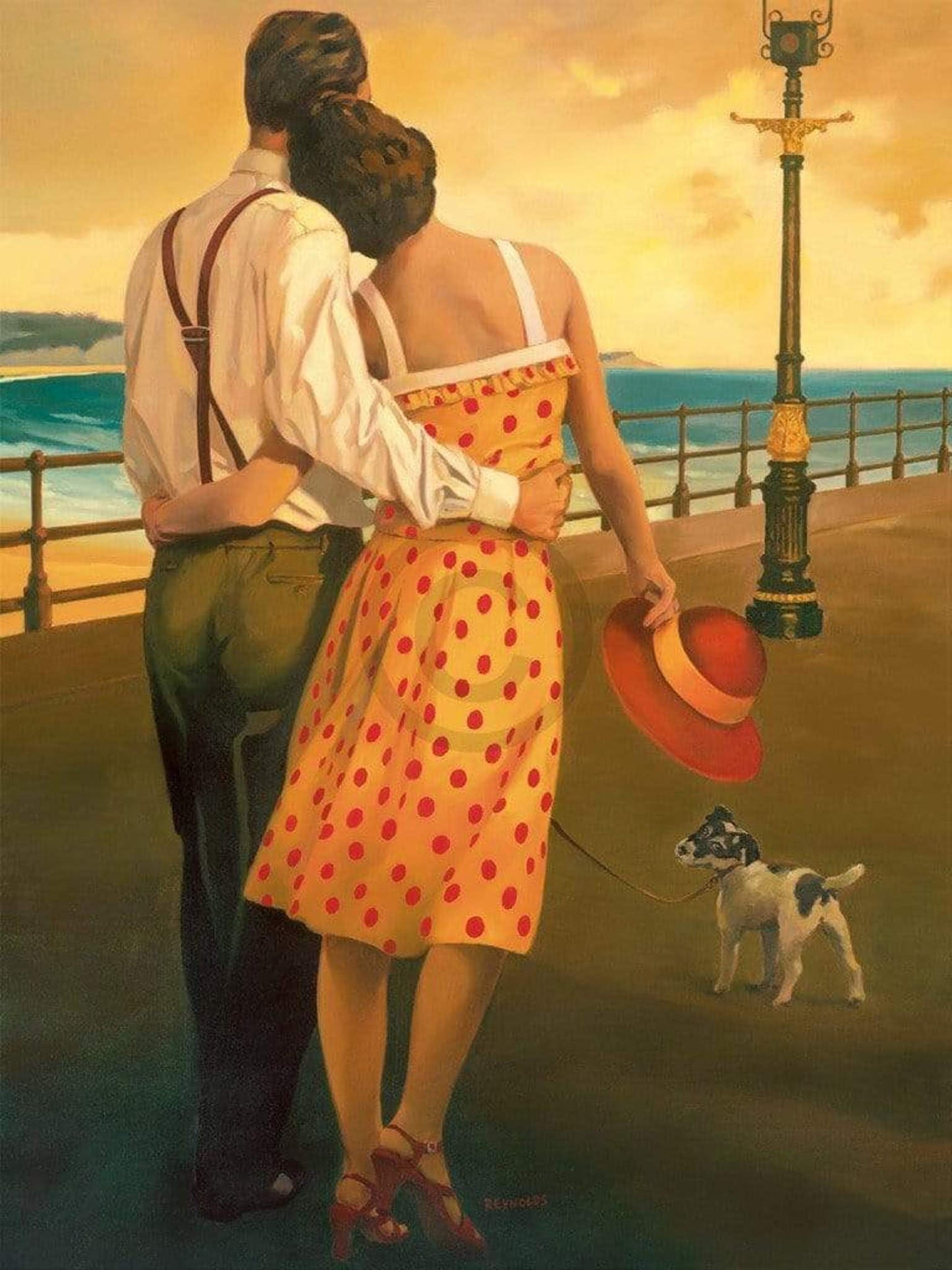 Art Print Graham Reynolds - View of the bay 60x80cm