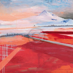 Art Print Stefan Gibson - Berg 98x98cm