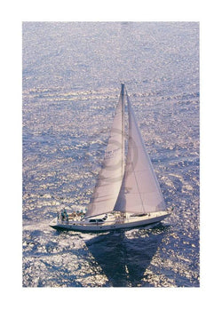 Art Print Ingrid Abery - Silver Sea I 50x70cm