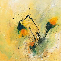 Art Print Isolde Folger - Blüten II 70x70cm