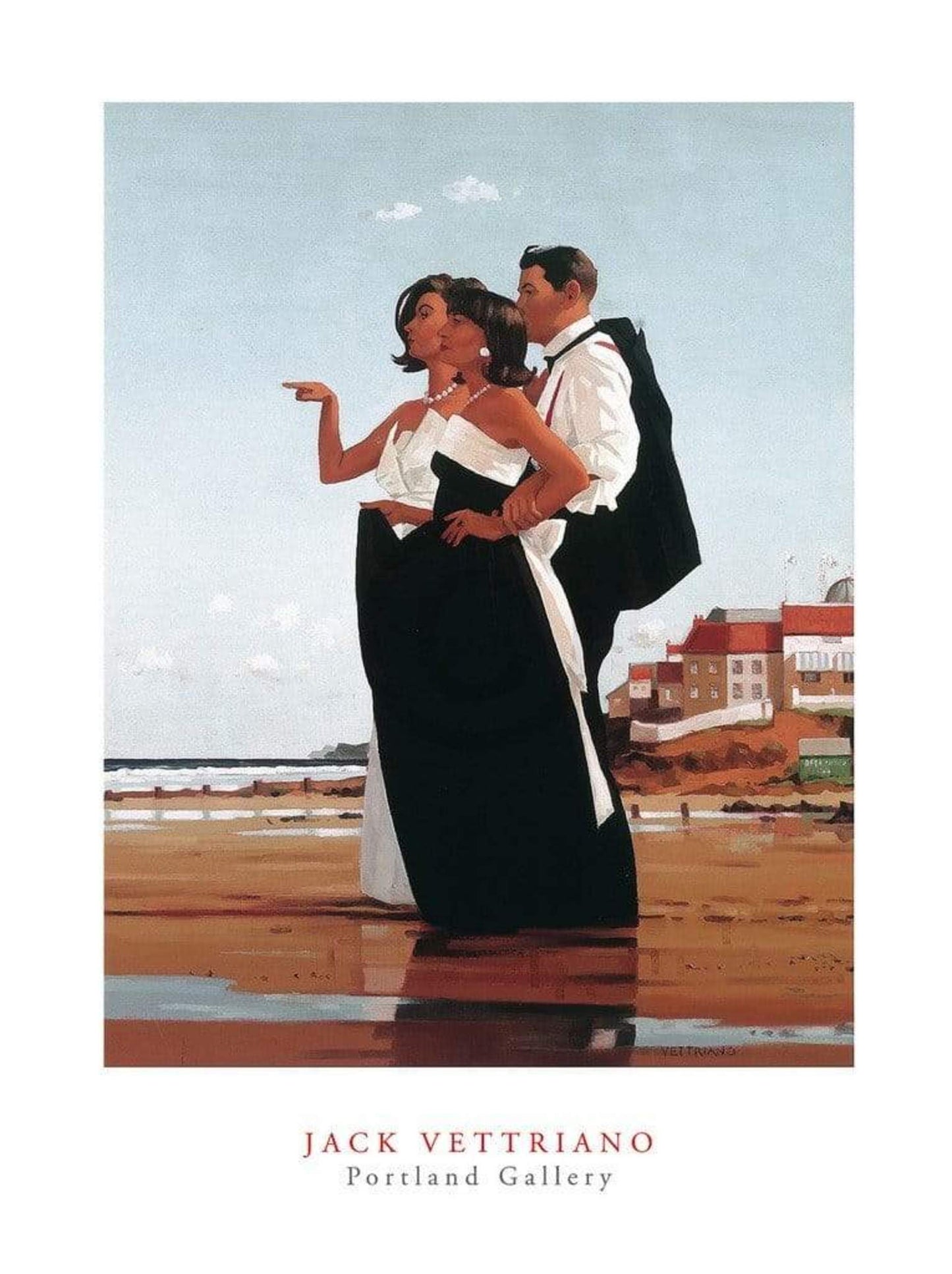 Art Print Jack Vettriano - The Missing Man II 40x50cm