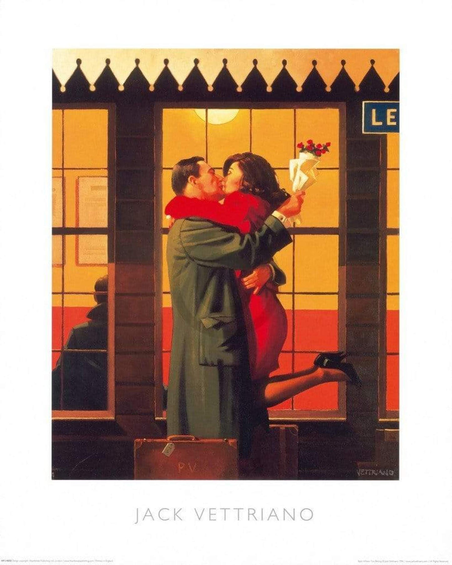 Art Print Jack Vettriano - Back Where You Belong 40x50cm
