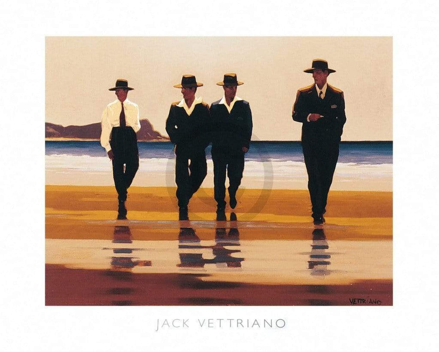 Art Print Jack Vettriano - The Billy Boys 50x40cm