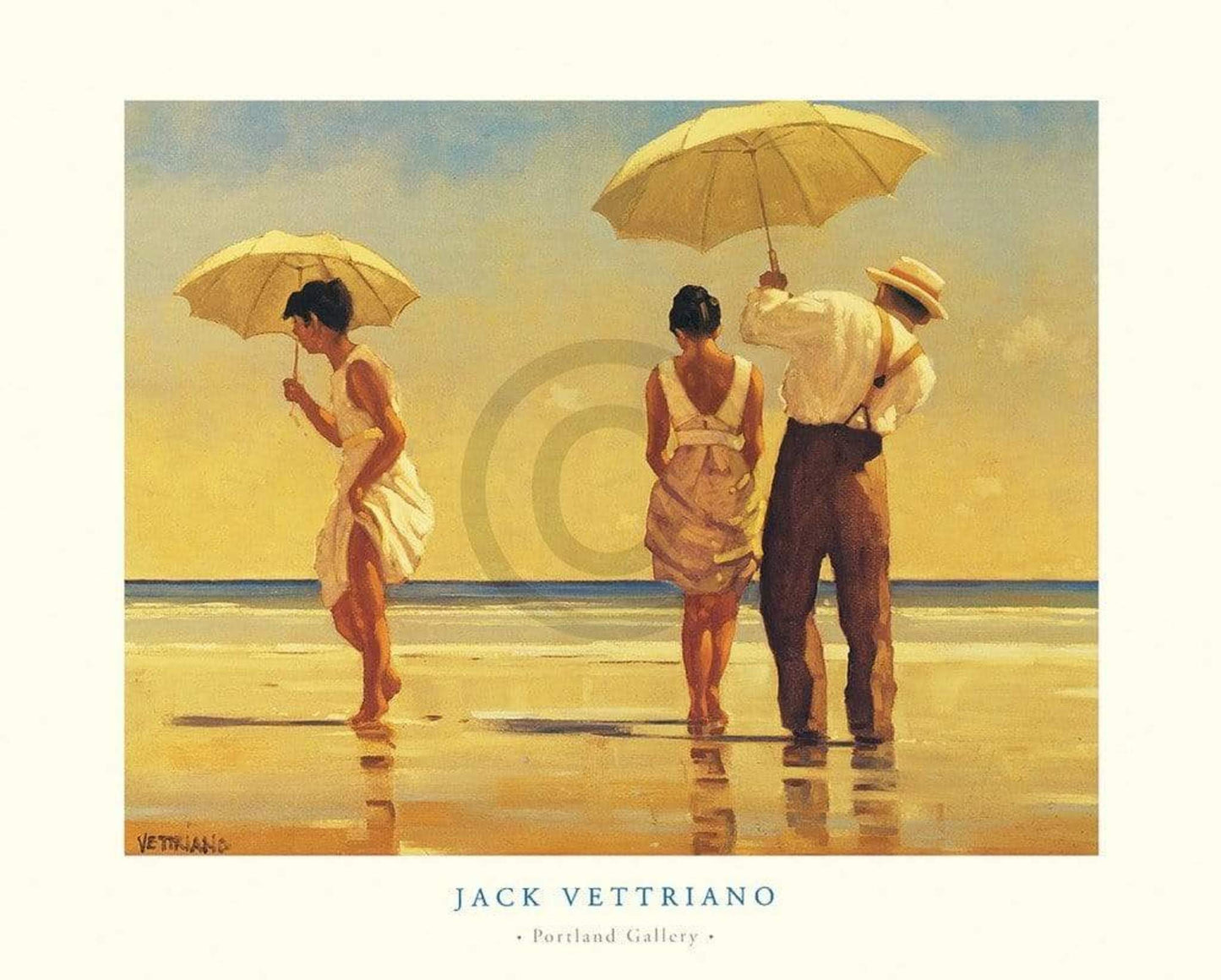 Art Print Jack Vettriano - Mad Dogs 80x60cm