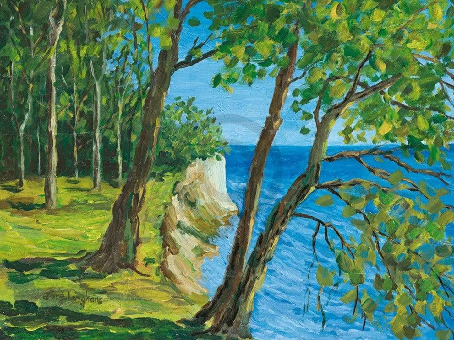 Art Print Jörg Langhans - Meer II 80x60cm