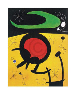 Art Print Joan Miro - Vuelo de pajaros 40x50cm