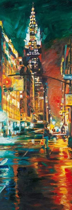 Art Print Jürgen Schmiedekampf - and the red-light was in my mind 34x99cm