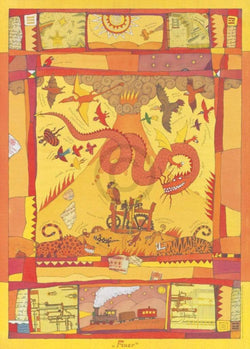 Art Print Vitali P. Konstantinov - Feuer 48x67cm