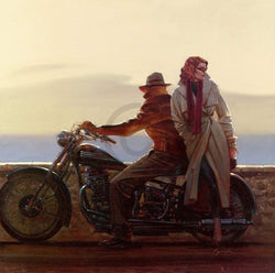 Art Print Brent Lynch - Coastal Ride 70x70cm