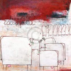 Art Print Marianne Kindt - Lunch 70x70cm