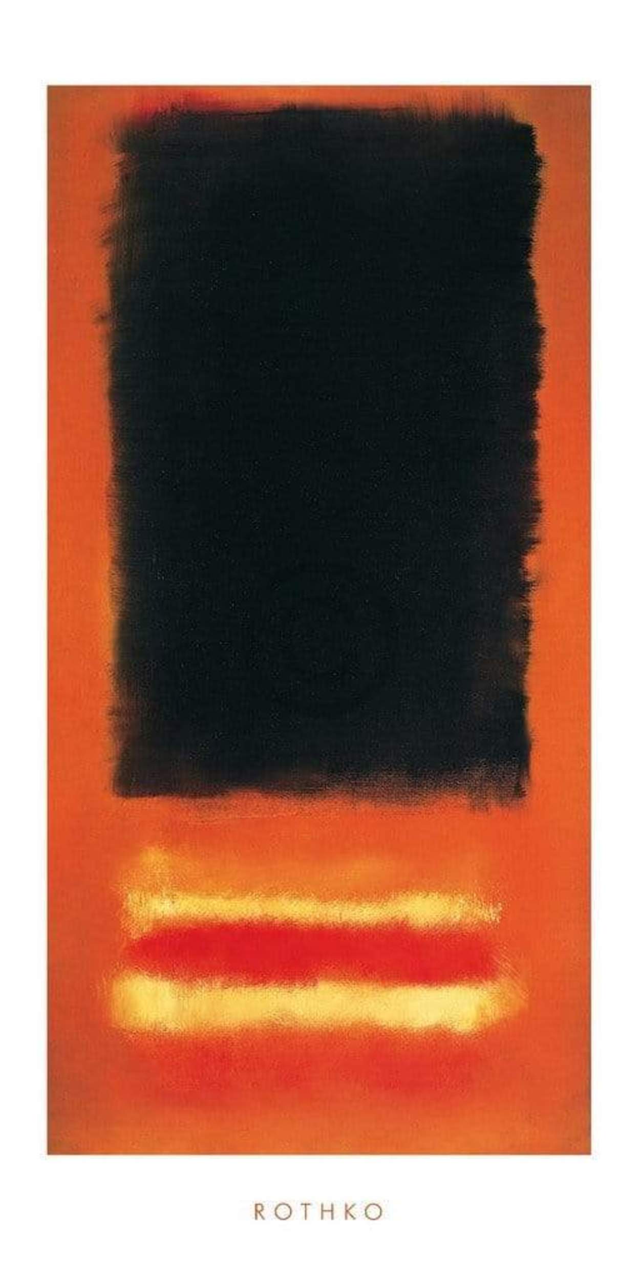 Art Print Mark Rothko - Untitled 50x100cm