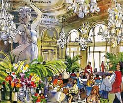 Art Print Michael Leu - Museum Luncheon-III 60x50cm