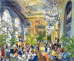 Art Print Michael Leu - Luncheon, Musée d'Orsay 60x50cm