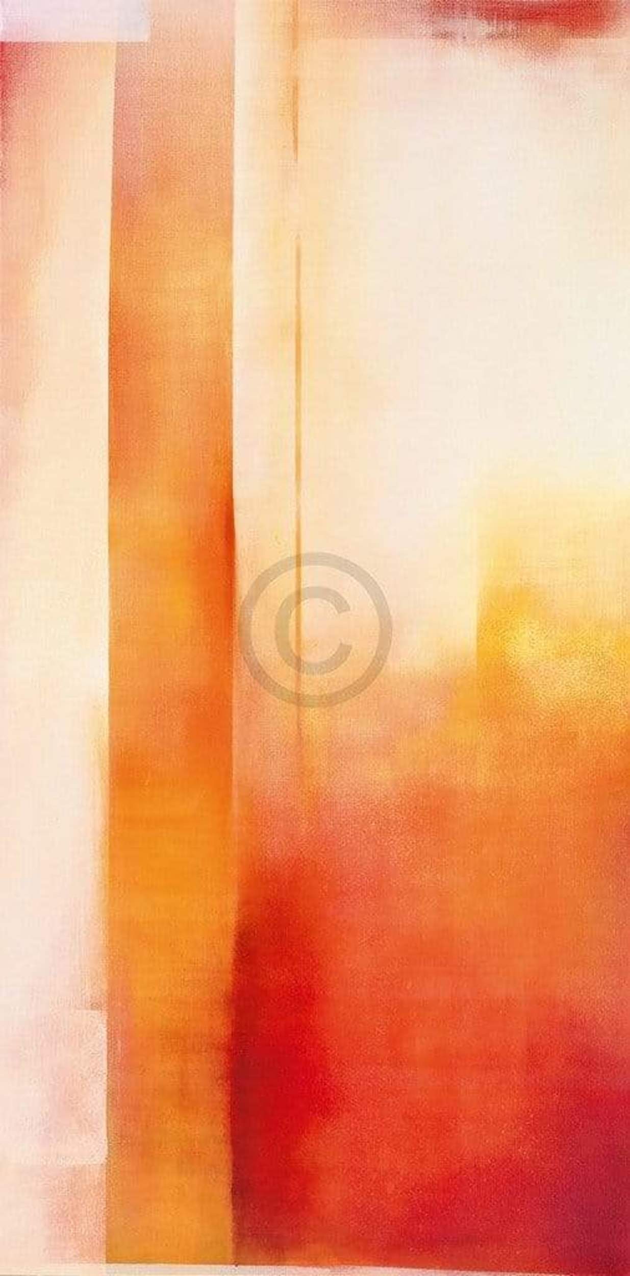 Art Print Marta Peuckert - Rot II 50x100cm