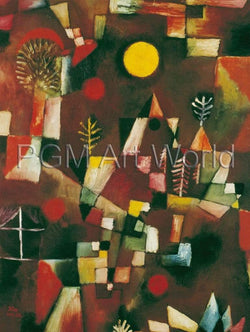 Art Print Paul Klee - Der Vollmond 60x80cm
