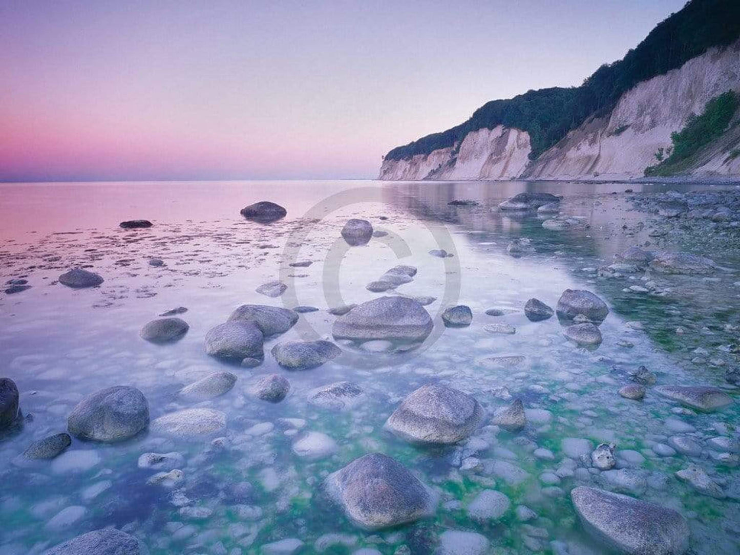Art Print Popp-Hackner - Kreideküste Rügen 80x60cm