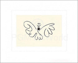 Art Print Pablo Picasso - Le Papillon 50x60cm
