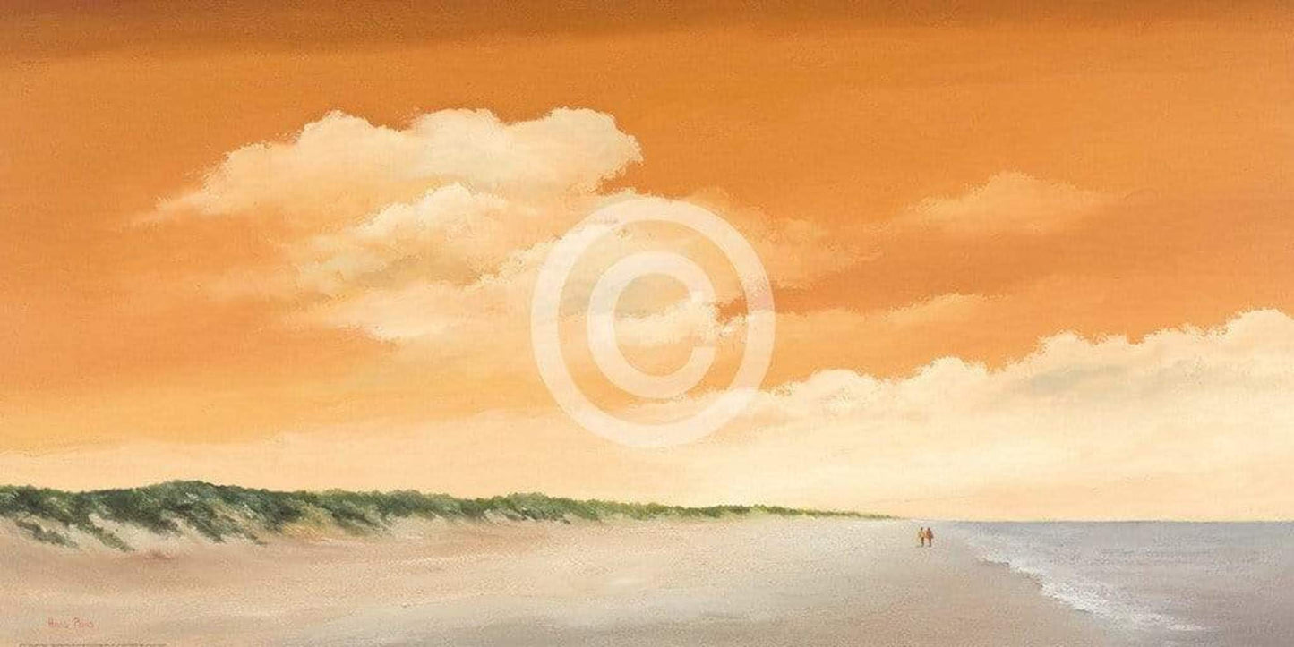 Art Print Hans Paus - Along the Sea II 100x50cm