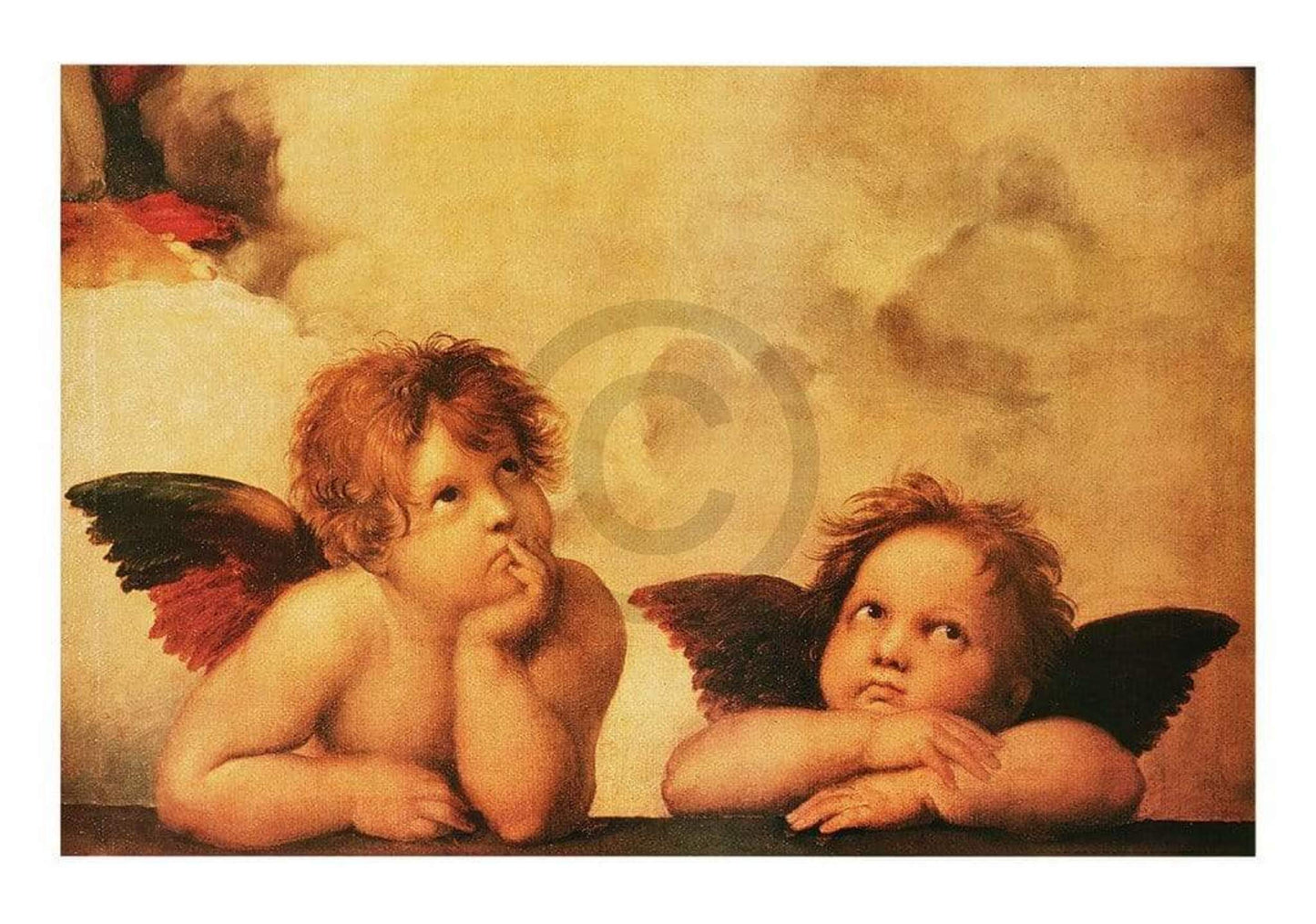 Art Print Raffael - Angeli 100x70cm