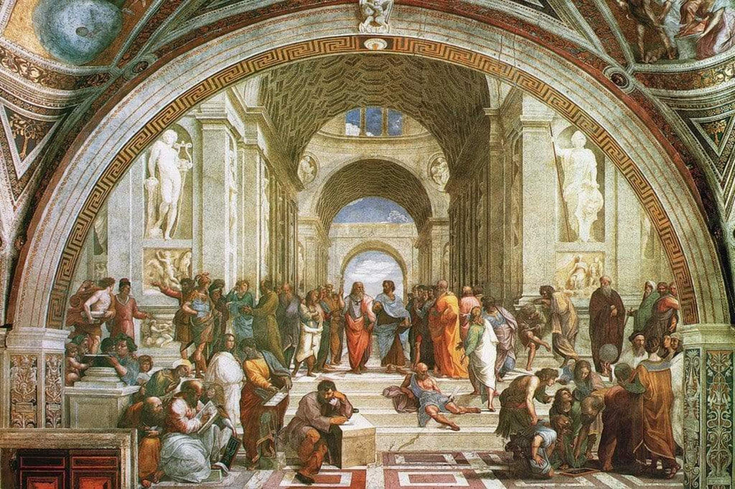 Art Print Raffael - La scuola di Atene 90x60cm