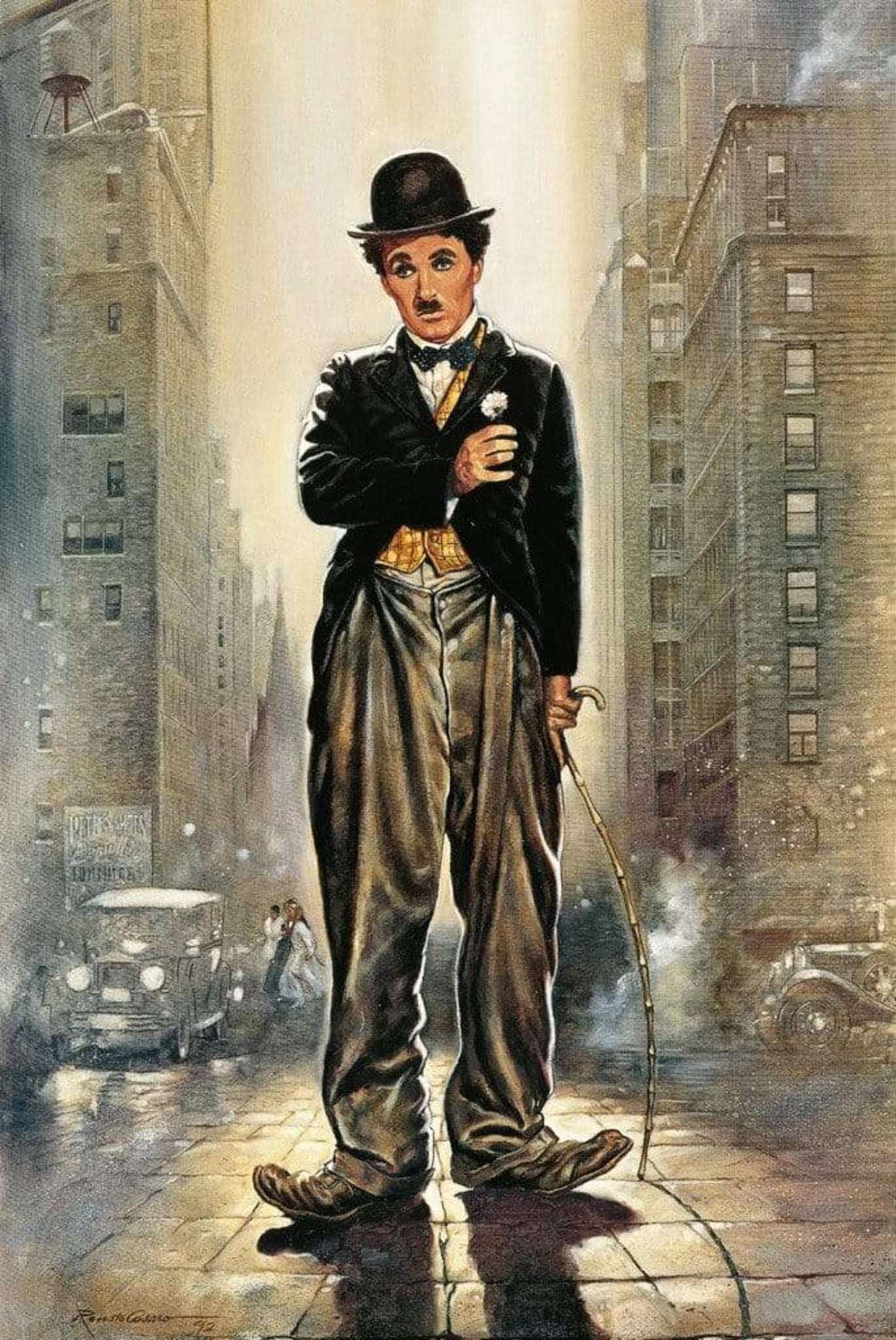 Art Print Renato Casaro - Luce della città 62x93cm