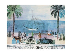Art Print Raoul Dufy - Promenade a Nice 80x60cm