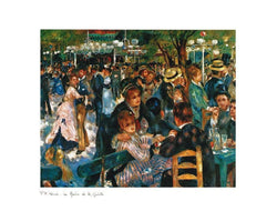 Art Print Auguste Renoir - Le Moulin de la Galette 70x50cm