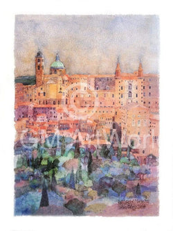 Art Print Ralf Westphal - Urbino, Palazzo Ducale, Marche 60x80cm
