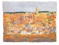 Art Print Ralf Westphal - Matera-Sassi / Basilicata 100x70cm