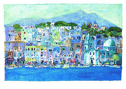 Art Print Ralf Westphal - Procida / Kampanien 100x70cm