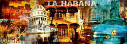 Art Print Saskia Porkay - La Habana 100x35cm