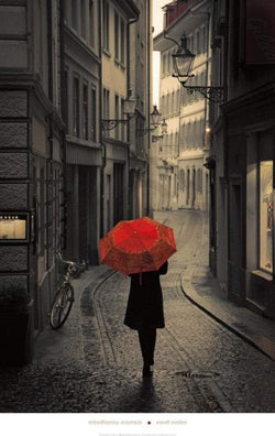 Art Print Stefano Corso - Red Rain 61x96cm