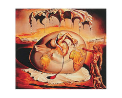 Art Print Salvador Dali - Geopoliticus 50x40cm