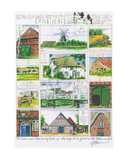 Art Print Sabine Gerke - Ländliches 40x50cm