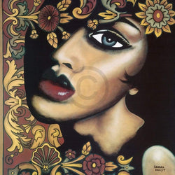 Art Print Sandra Knuyt - Marron 70x70cm