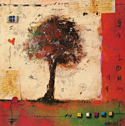 Art Print Sonja Kobrehel - Tree II 70x70cm