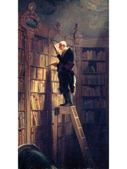 Art Print Carl Spitzweg - Der Bücherwurm 60x80cm
