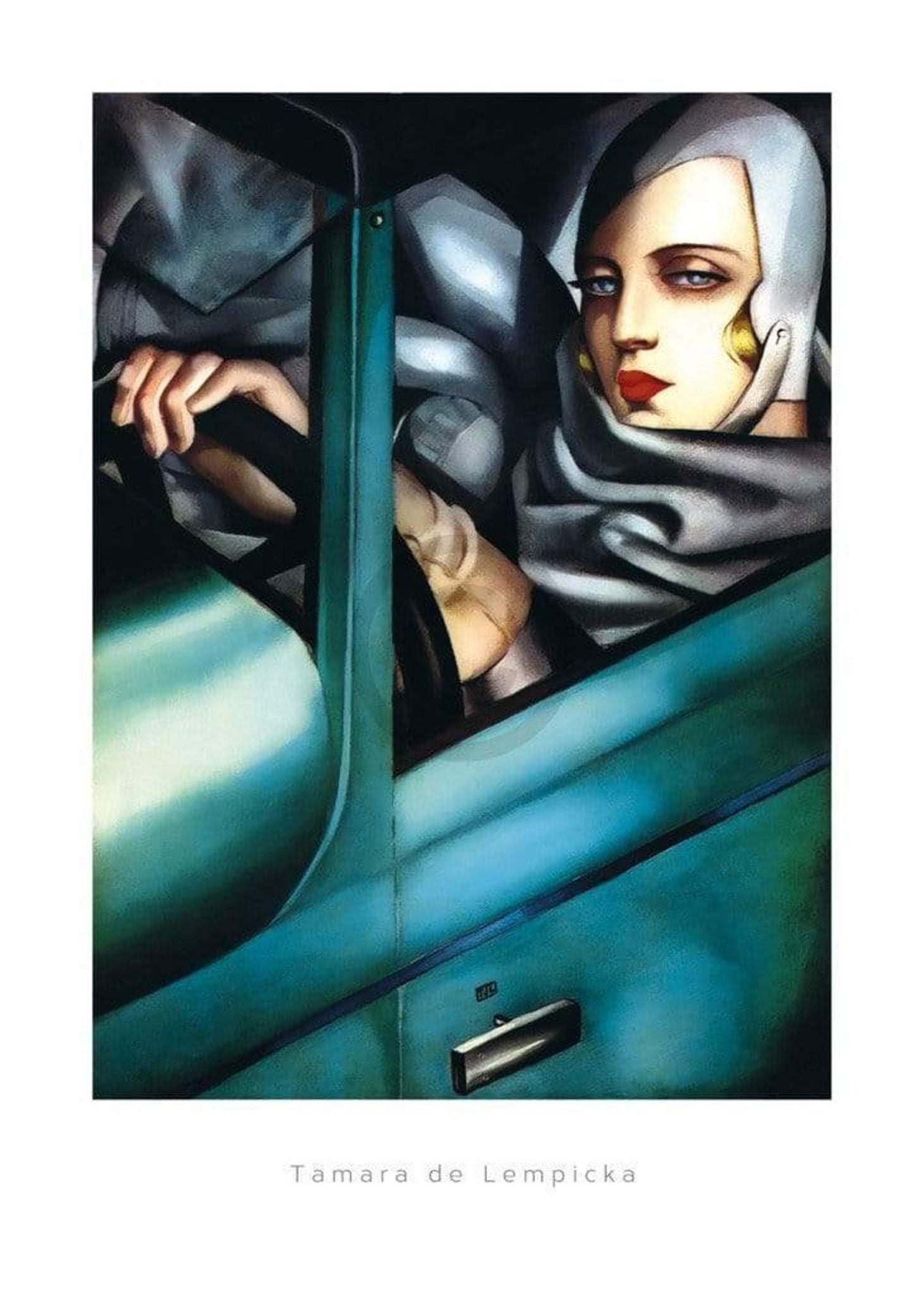 Art Print Tamara De Lempicka - Self Portrait 50x70cm