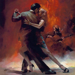 Art Print Willem Haenraets - Tango Argentino II 70x70cm